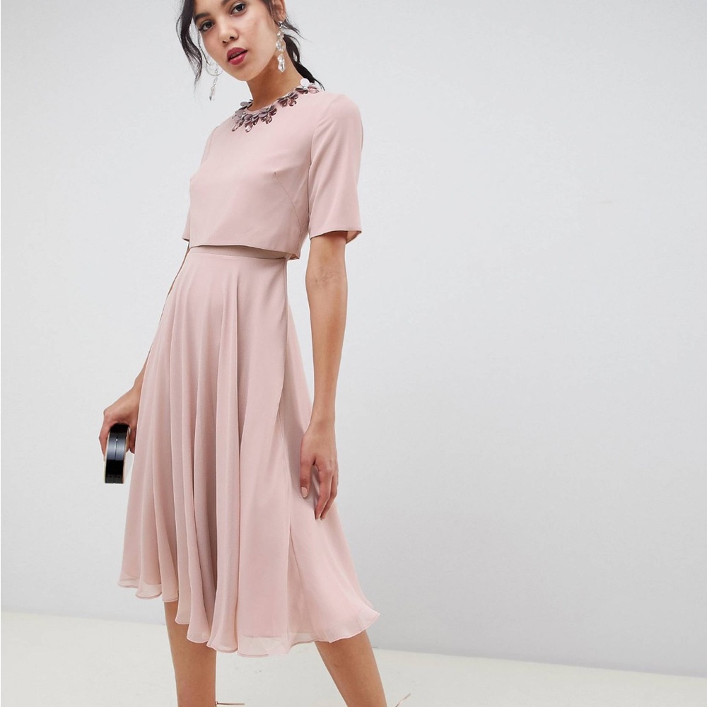 ASOS design tall midi dress